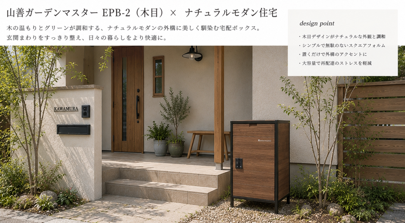 ナチュラルモダン住宅とEPB-2